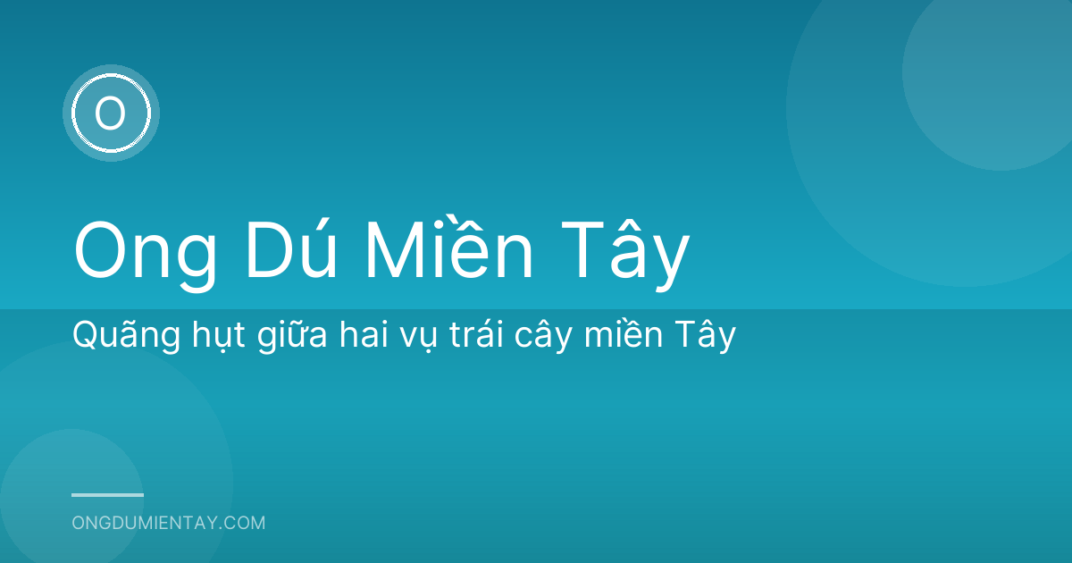 Quãng hụt giữa hai vụ trái cây miền Tây